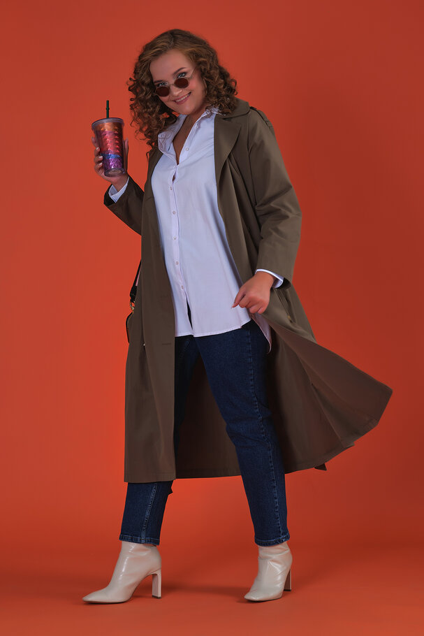 KUŞAKLI TRENCHCOAT