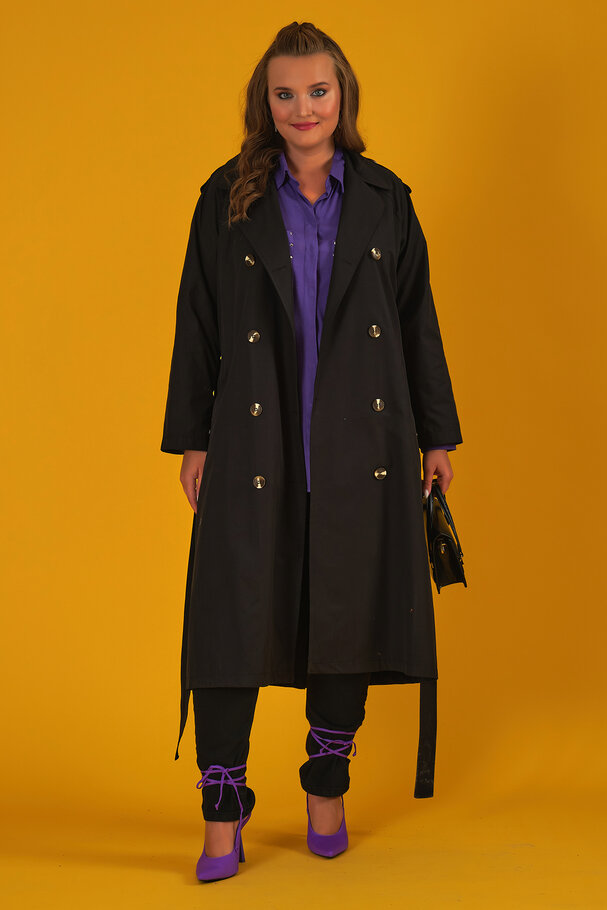 KUŞAKLI TRENCHCOAT