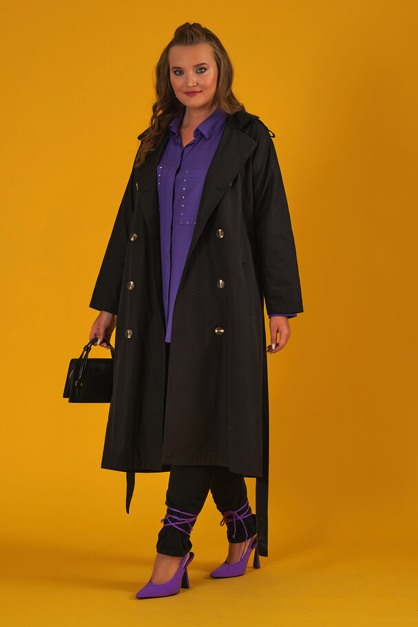 KUŞAKLI TRENCHCOAT