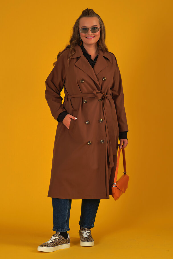 KUŞAKLI TRENCHCOAT