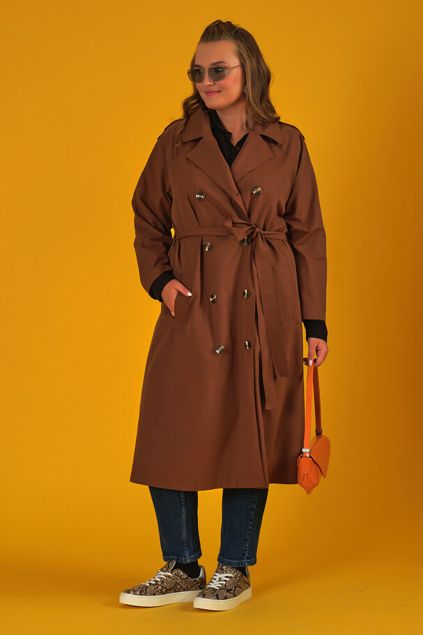 KUŞAKLI TRENCHCOAT