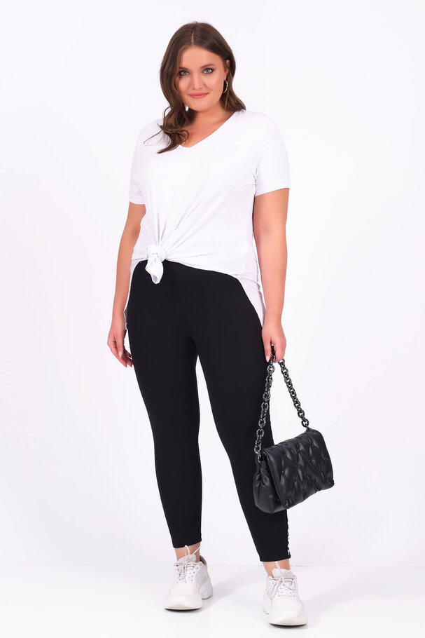 LEGGINGS WITH SLOGAN
