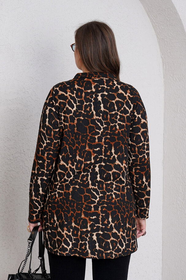 LEOPAR DESENLİ GÖMLEK