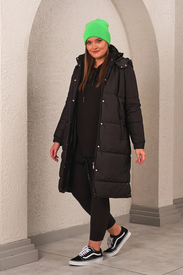 LONG PUFFER COAT