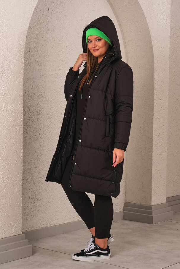 LONG PUFFER COAT