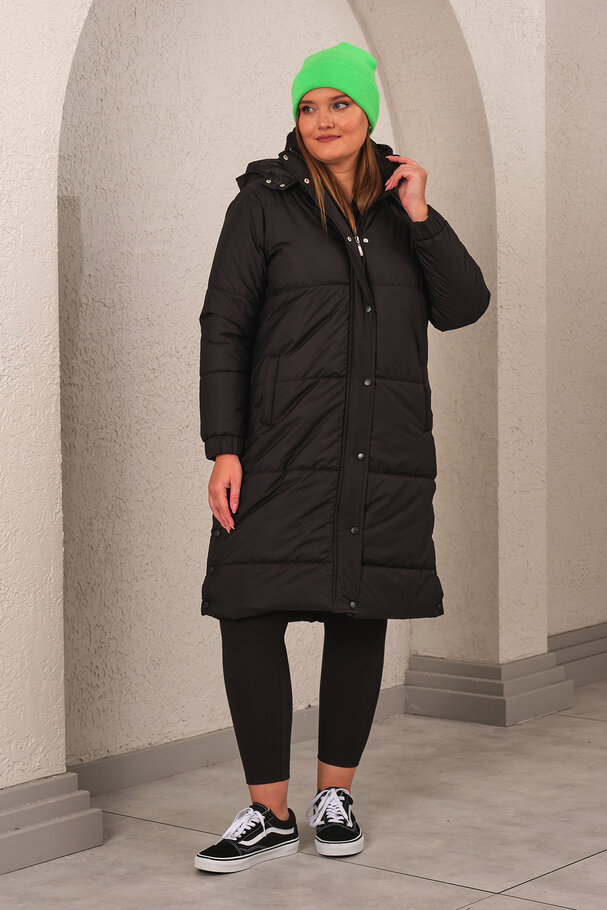 LONG PUFFER COAT