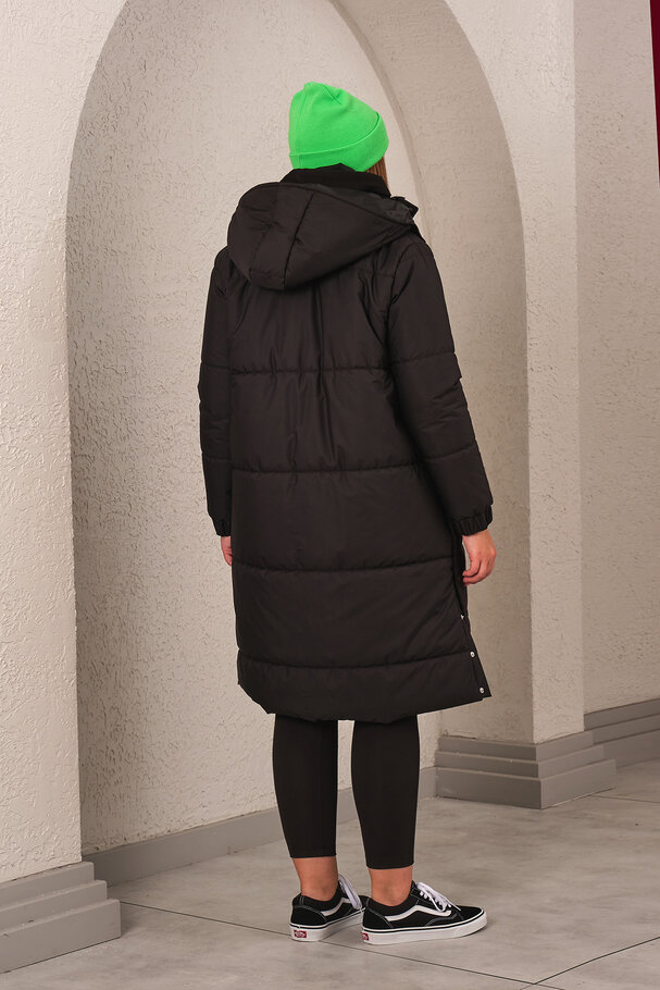 LONG PUFFER COAT