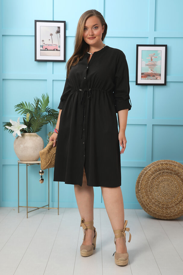 LYOCELL SHIRT DRESS