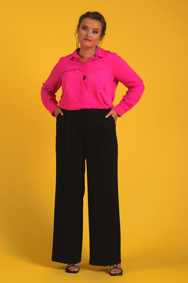 MASCULINE WIDE-LEG TROUSERS
