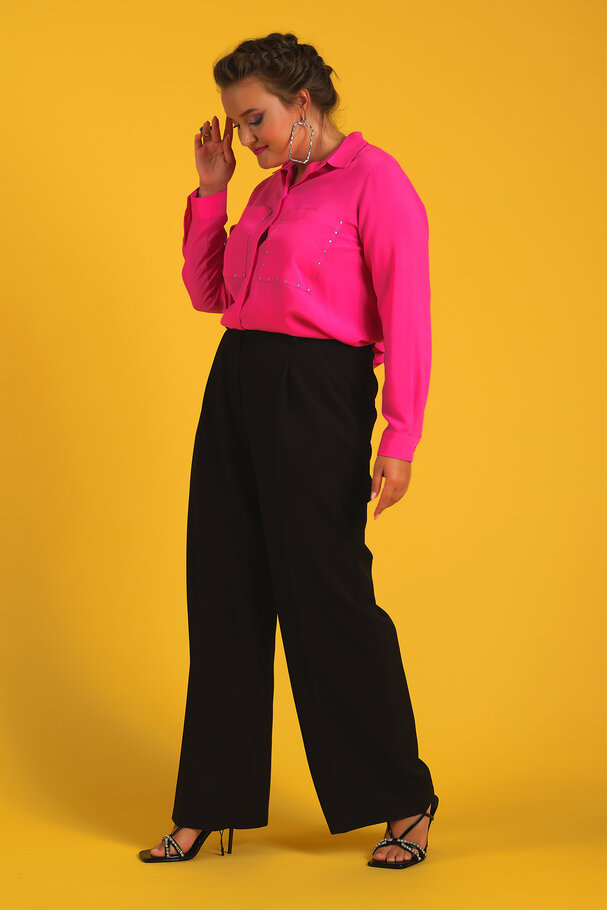 MASCULINE WIDE-LEG TROUSERS