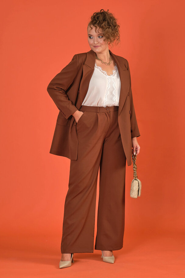 MASCULINE WIDE-LEG TROUSERS