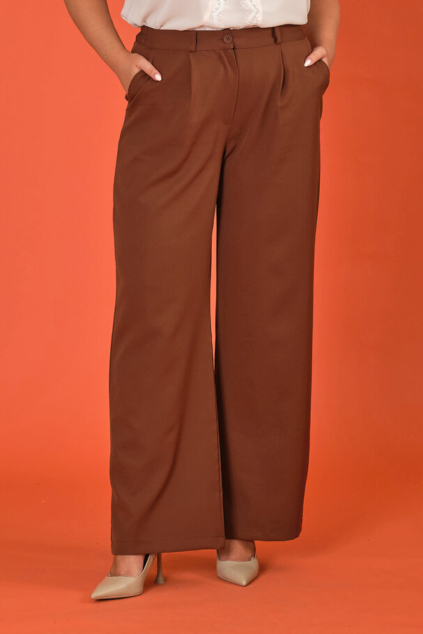 MASCULINE WIDE-LEG TROUSERS