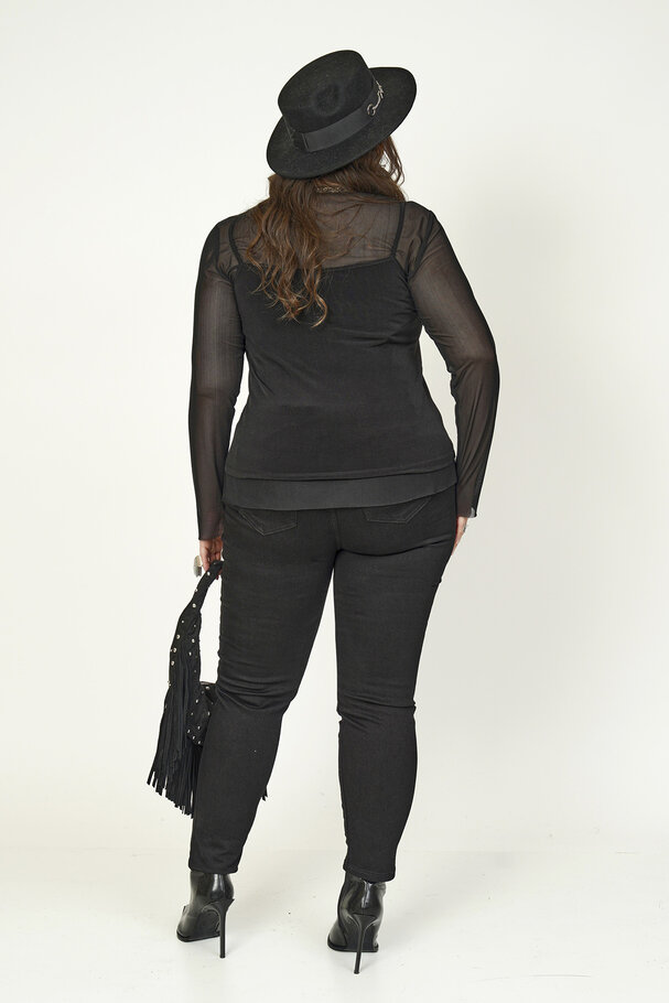 MESH BLOUSE