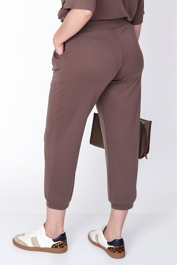 MODAL CARROT RELAXED-FIT TROUSERS