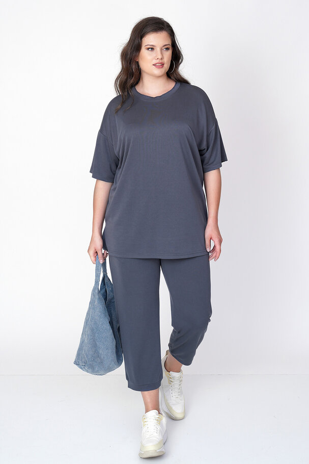 MODAL CARROT RELAXED-FIT TROUSERS