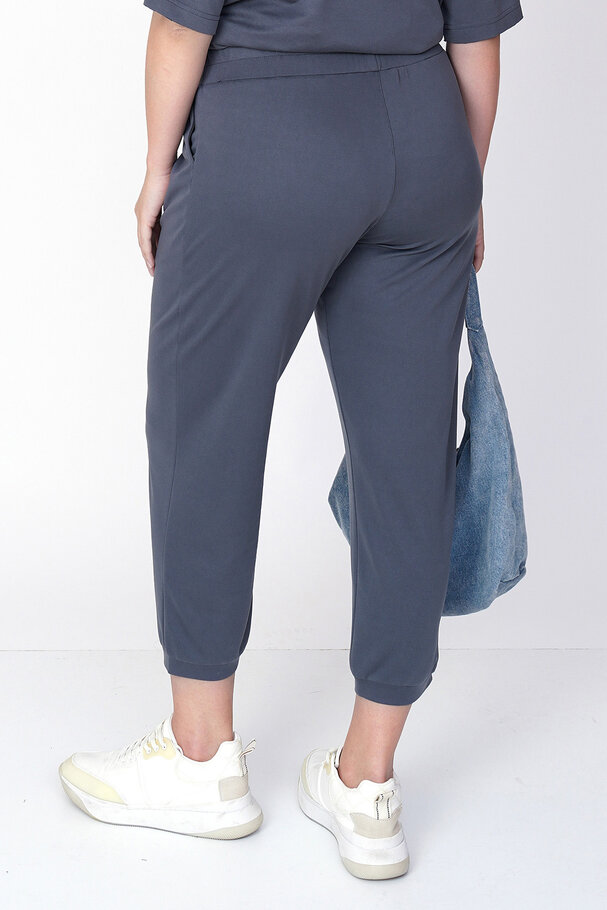 MODAL CARROT RELAXED-FIT TROUSERS