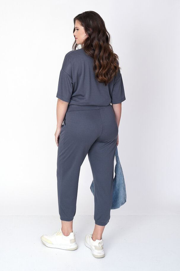 MODAL CARROT RELAXED-FIT TROUSERS