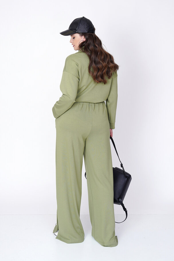 MODAL JOGGER PANTS WITH SNAP-BUTTON HEM