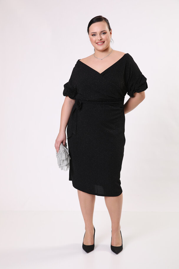OFF-THE-SHOULDER DRESS