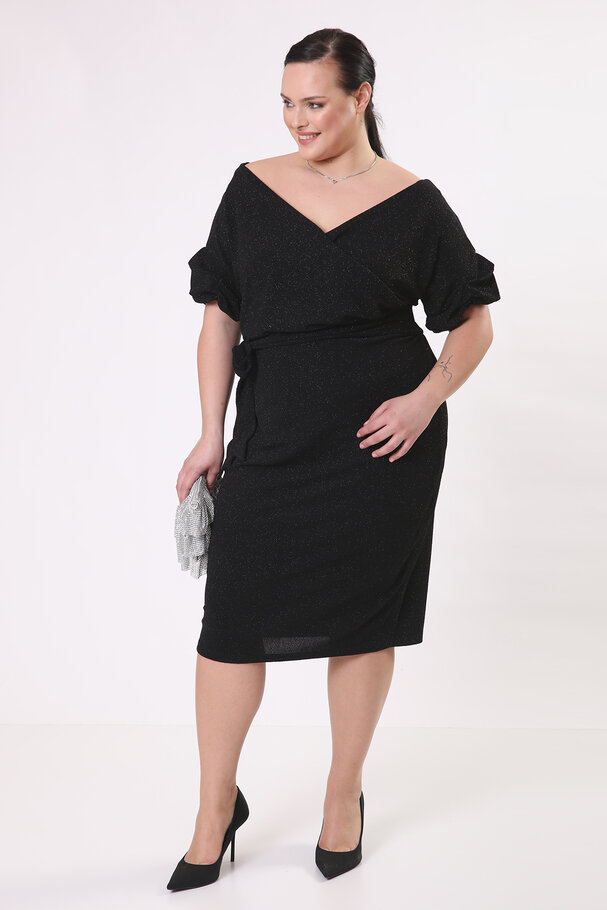 OFF-THE-SHOULDER DRESS