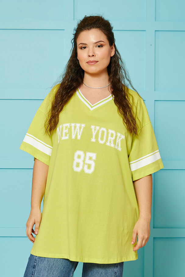 OVERSIZE COTTON COLLEGE T-SHIRT