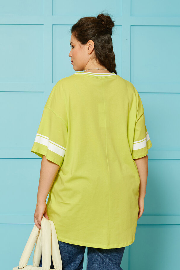 OVERSIZE COTTON COLLEGE T-SHIRT