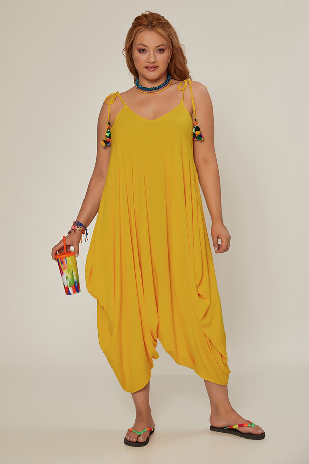 OVERSIZE VISCOSE JUMPSUIT