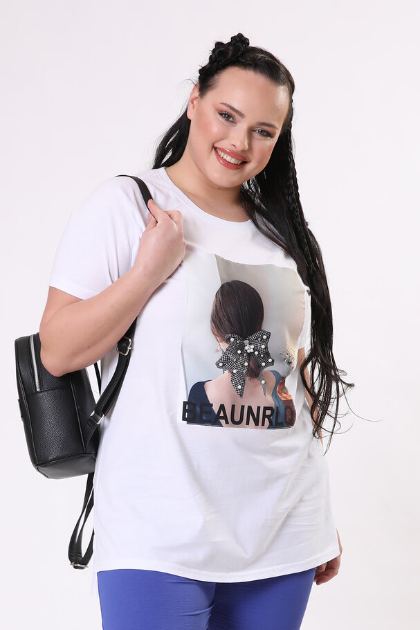 PHOTO PRINT T-SHIRT