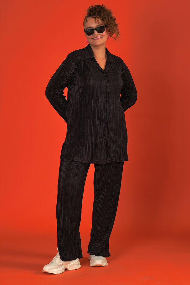 PLEATED TOP AND BOTTOM SET