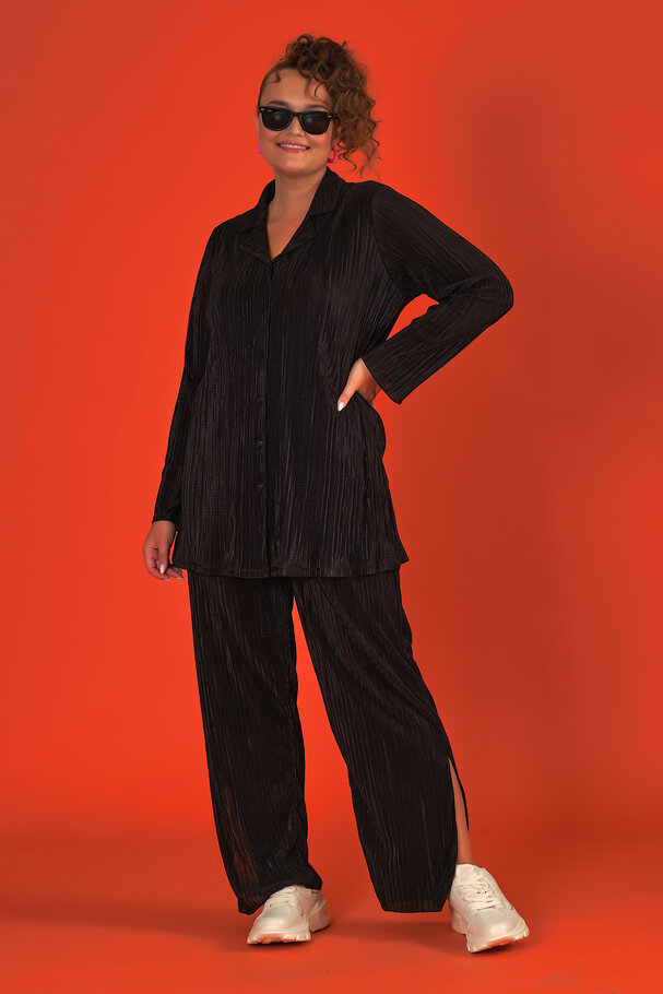 PLEATED TOP AND BOTTOM SET