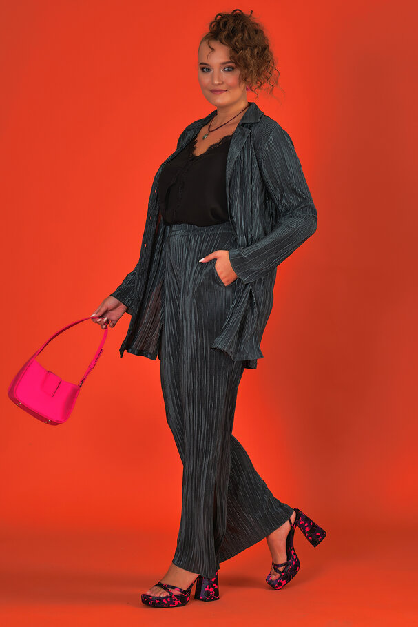 PLEATED TOP AND BOTTOM SET