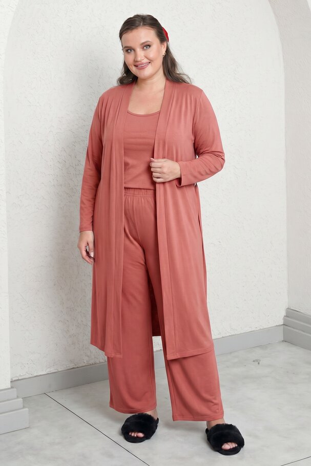 3-PIECE FLOWY PAJAMA SET