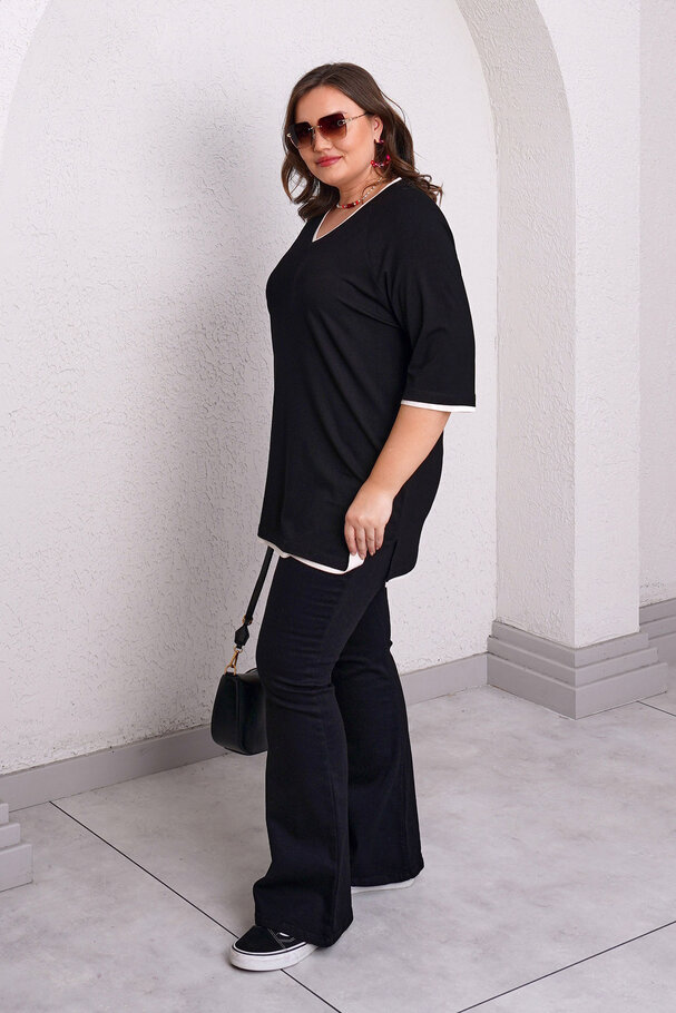 BASIC CONTRAST T-SHIRT