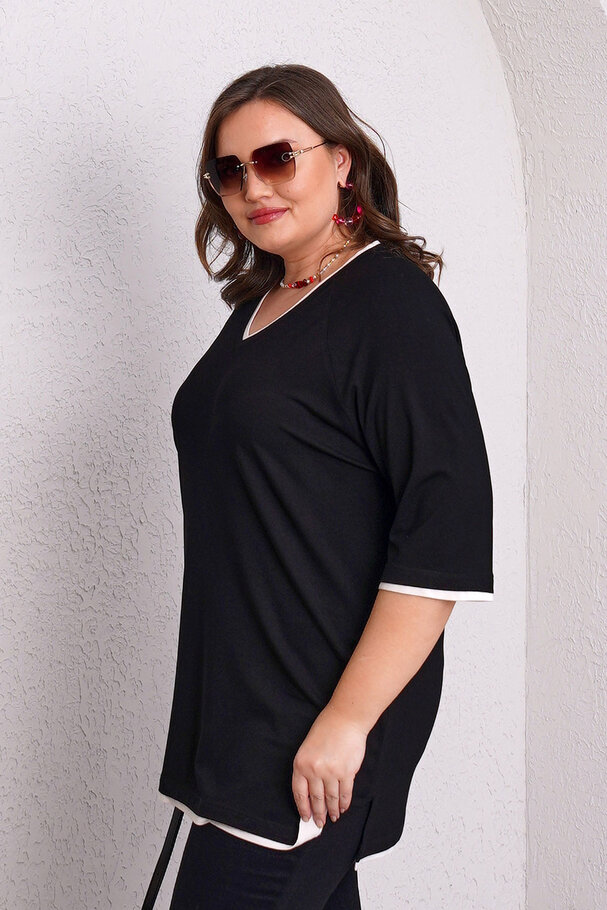 BASIC CONTRAST T-SHIRT