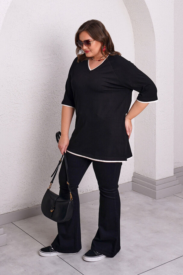 BASIC CONTRAST T-SHIRT