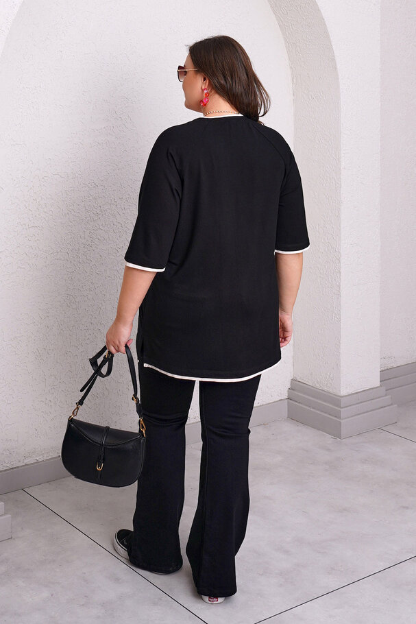 BASIC CONTRAST T-SHIRT