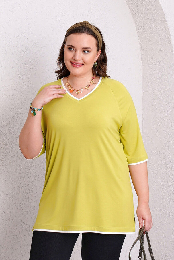 BASIC CONTRAST T-SHIRT