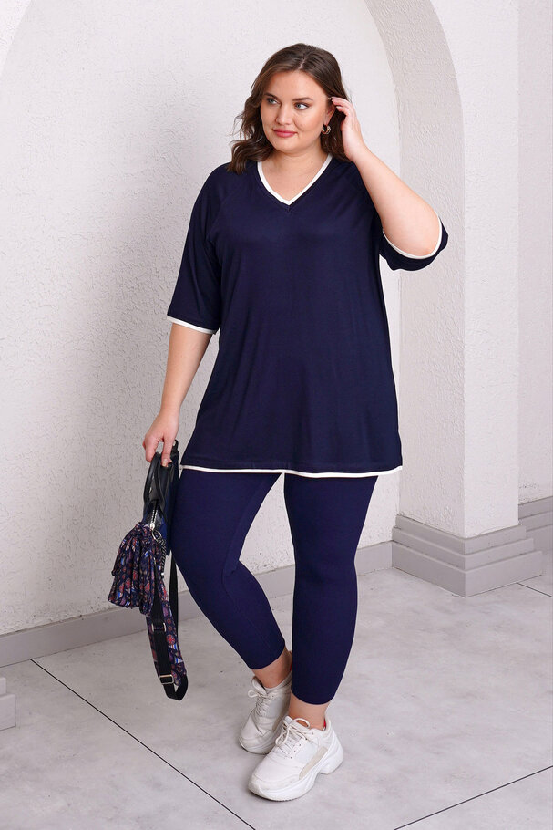 BASIC CONTRAST T-SHIRT