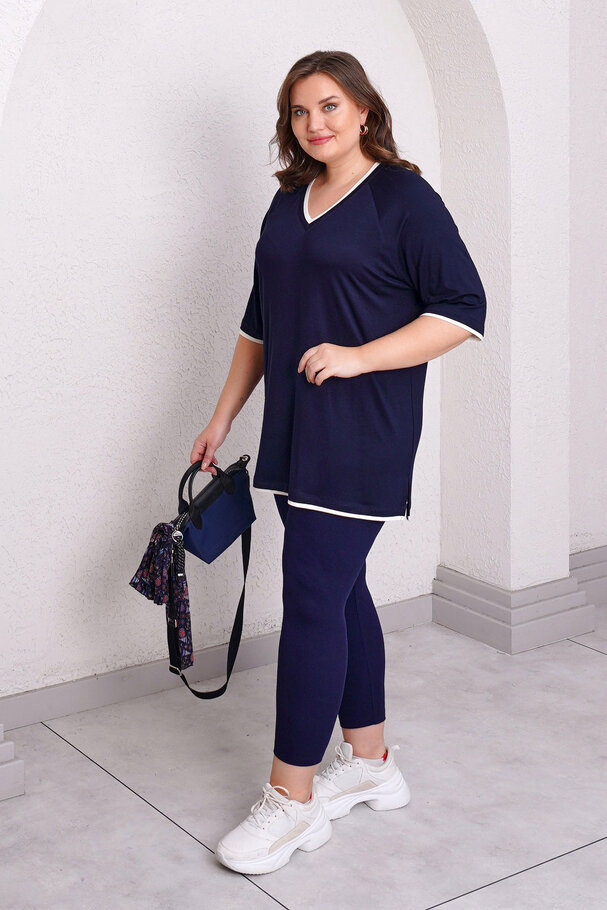 BASIC CONTRAST T-SHIRT