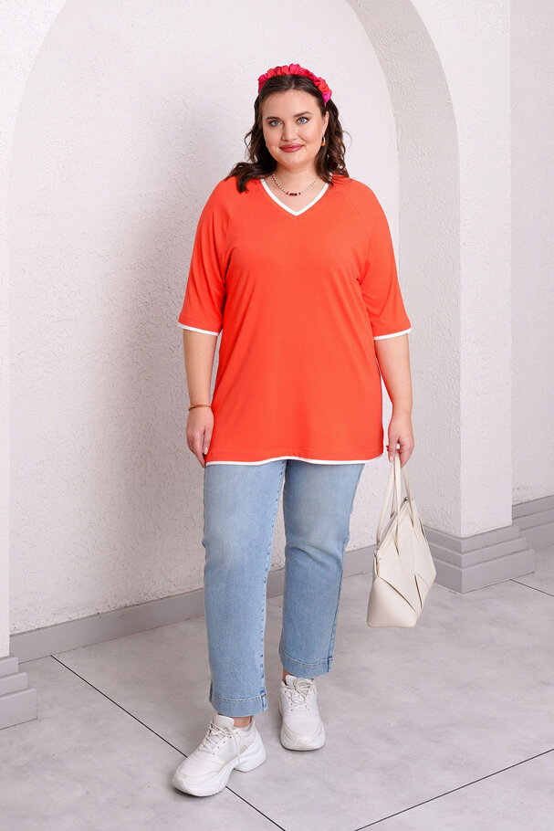 BASIC CONTRAST T-SHIRT