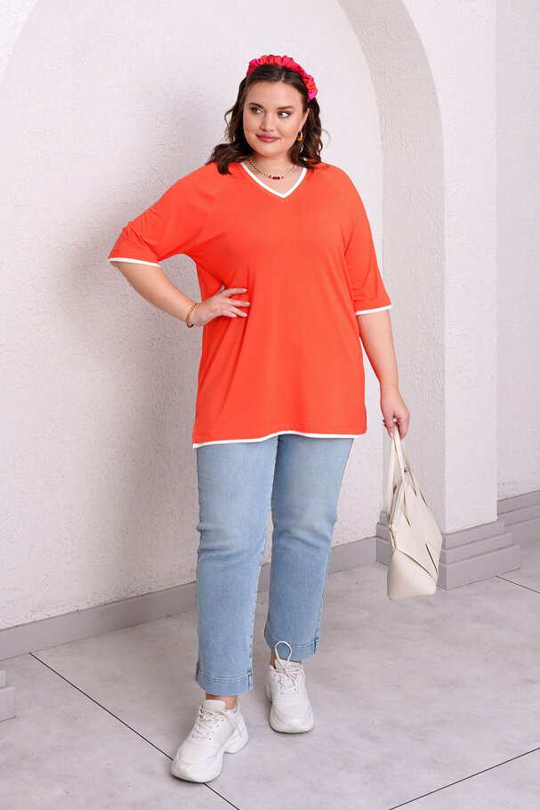 BASIC CONTRAST T-SHIRT