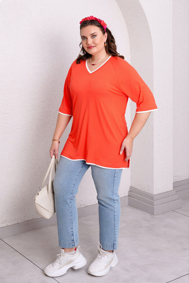 BASIC CONTRAST T-SHIRT