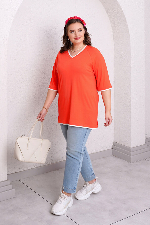 BASIC CONTRAST T-SHIRT