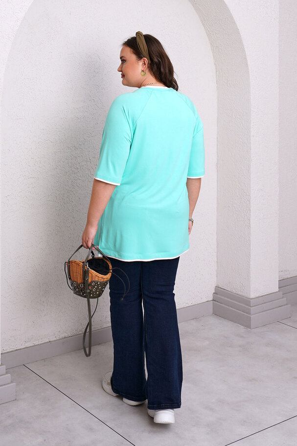 BASIC CONTRAST T-SHIRT