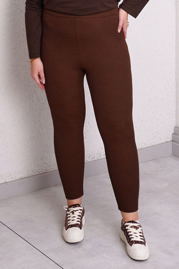 BASIC RIBBED LEGGINGS