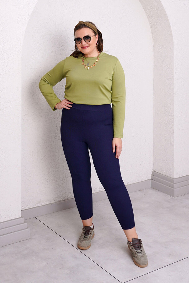 BASIC RIBBED LEGGINGS