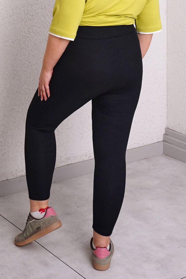 BASIC RIBBED LEGGINGS