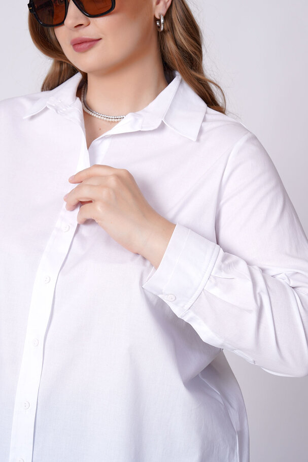BASIC STRETCH POPLIN SHIRT