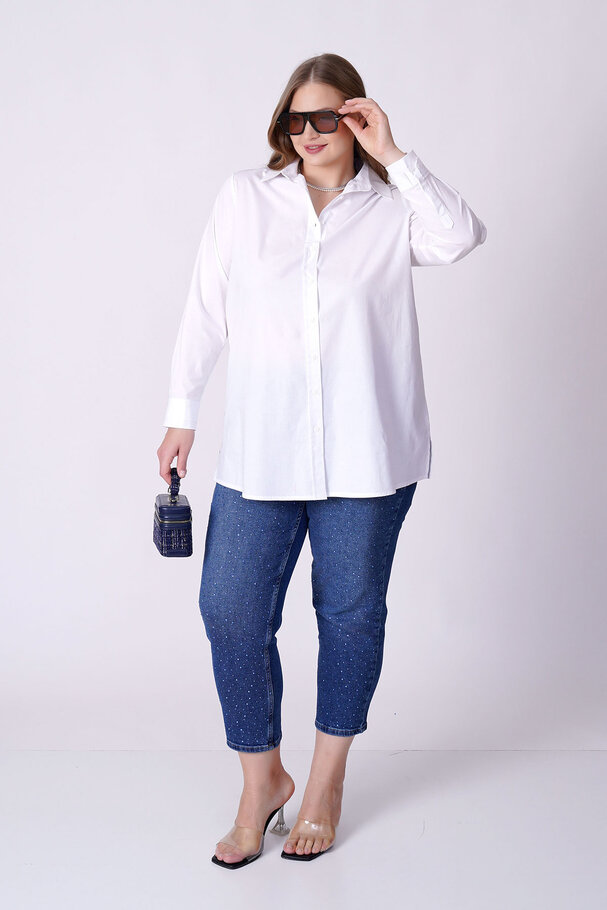BASIC STRETCH POPLIN SHIRT