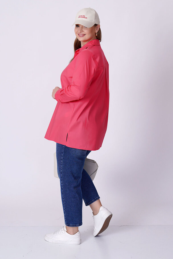 BASIC STRETCH POPLIN SHIRT
